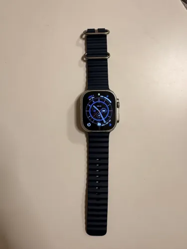 Apple Watch Ultra 2 49mm Titânio GPS + Cellular Pulseira Oceano Azul