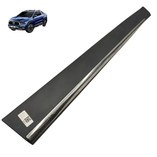 Borrachão friso porta dianteira esquerda Fiat toro 2025 2024