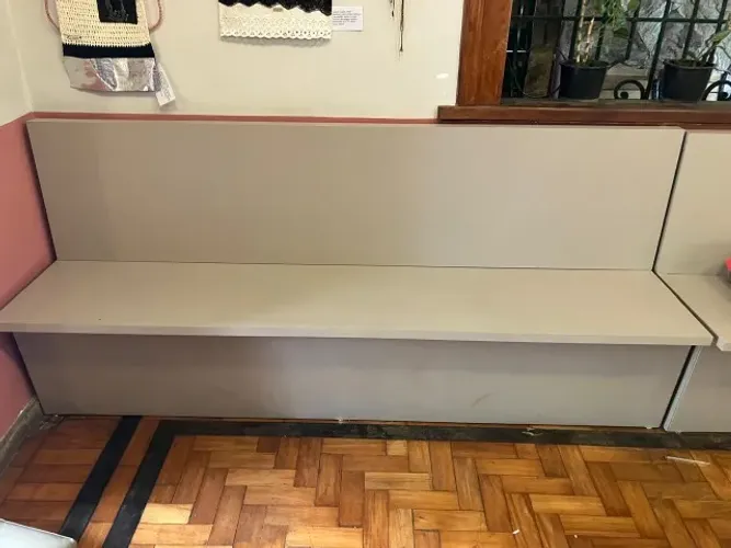 Banco baú de MDF