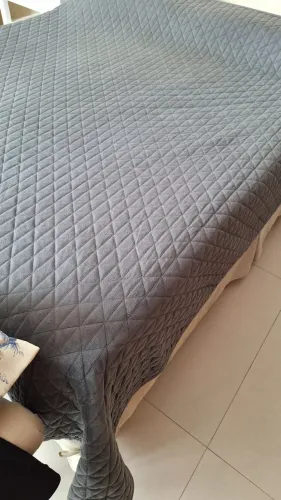 Colcha veludinho Tok&Stok