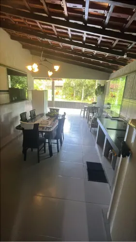 Vende casa com pomar e jardim em nova estrela 