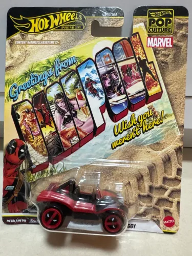 Hot wheels Dead pool spider mobile