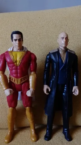 Bonecos Shazam & Dr Sivana - 30cm - Dc Comics