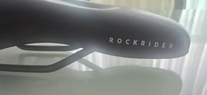 Selim Premium Rockrider RVS preto