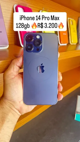iPhone 14 Pro Max 128gb - R$ 3.200