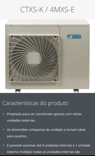 Ar Condicionado Multi Inverte Daikin.