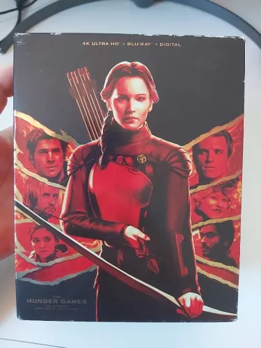 Blu Ray 4k Jogos Vorazes Steelbook Coleção Ultra Hd