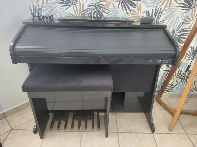 Órgão Harmonia HS-75 Preto Black Piano