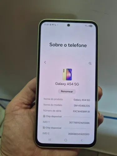A54 5g 128 gigas 750 reais