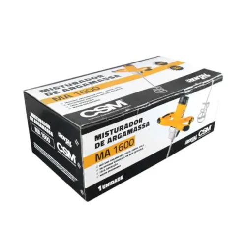 Misturador de argamassa, massas e concreto CSM 1600 Watts 127V