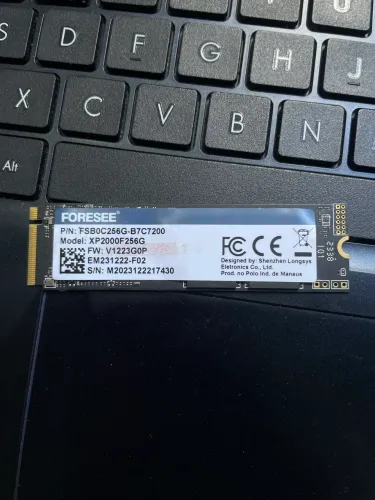 SSD M.2 NVMe 256GB FORESEE XP2000F256G
