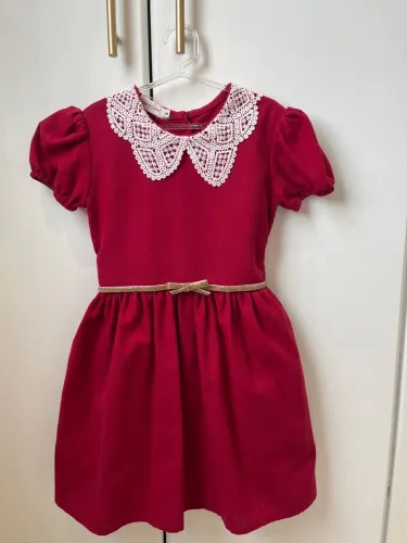 Vestido vermelho infantil
