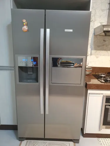 Geladeira Electrolux side by side SH72X