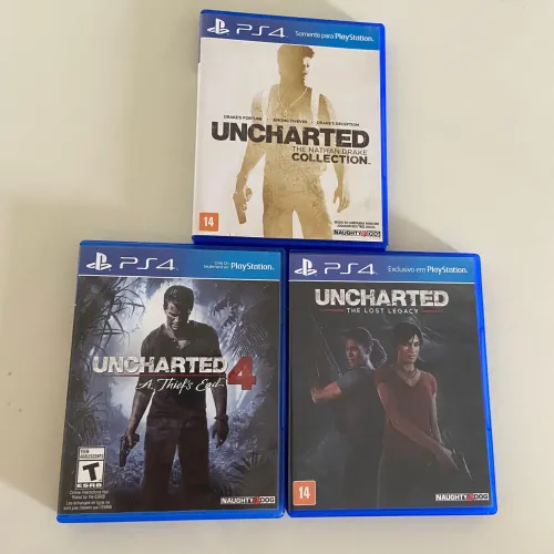 Coleção Uncharted PS4