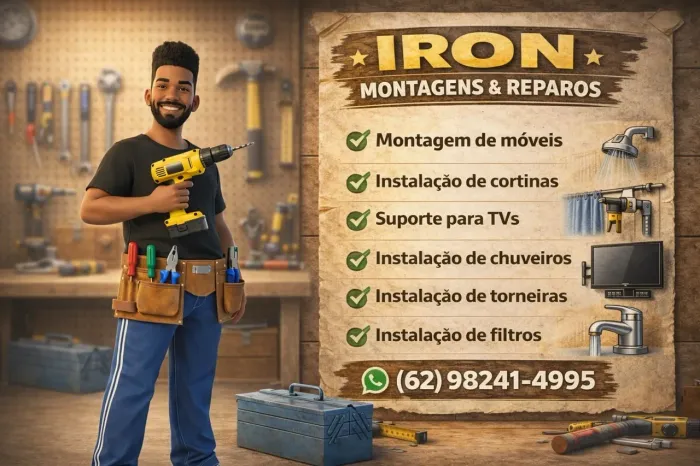 Montador de moveis e instalações em geral