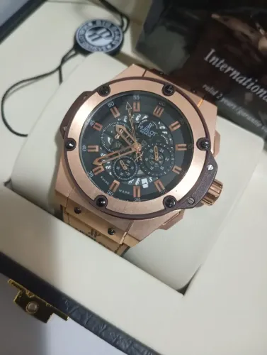 Relógio hublot geneve, linha Premium AAA,100% funcional 