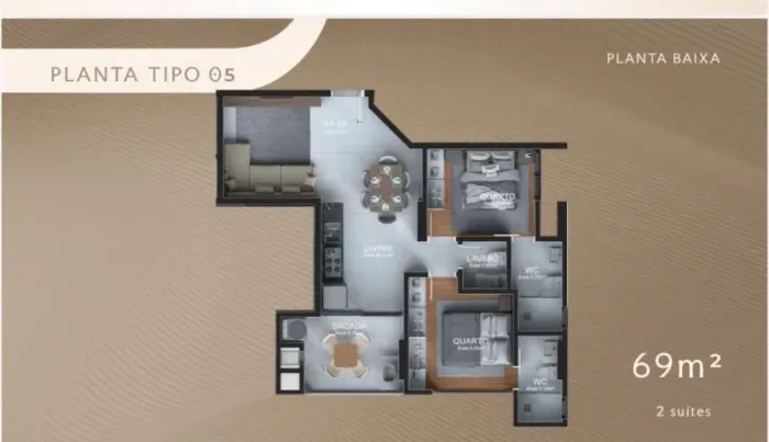 Apartamento 2 suítes com sacada e churrasqueira no Matera Residenziale, Itapema-SC