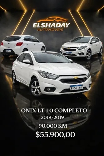 Chevrolet Onix Hatch LT 1.0 8V Flex Mec. 4P 2019