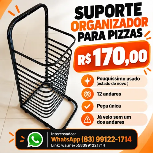 Estante para pizzas 