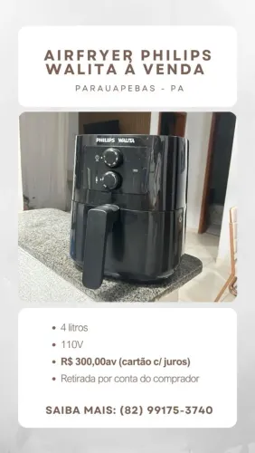Airfryer Phillips Walita