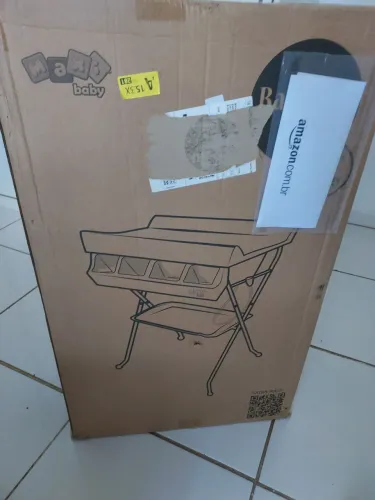 Banheira NOVA Infantil com Trocador e Suporte Maxi Baby (Rabbit) - na Caixa!