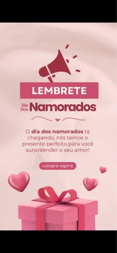 Cesta para dias dos namorados 