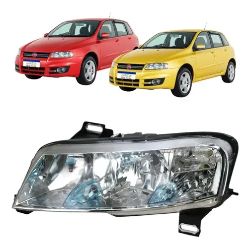 Farol Dianteiro Esquerdo Fiat Stilo 2008 2009 2010 2011 Esquerdo/motorista