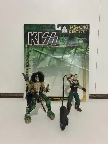 bonecos kiss mcfarlane peter criss action figures com caixa raro
