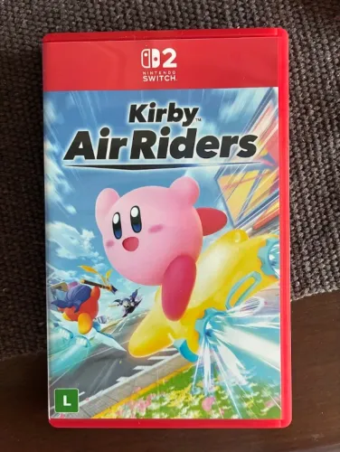 Kirby Air Riders Jogo Mídia Física Switch 2