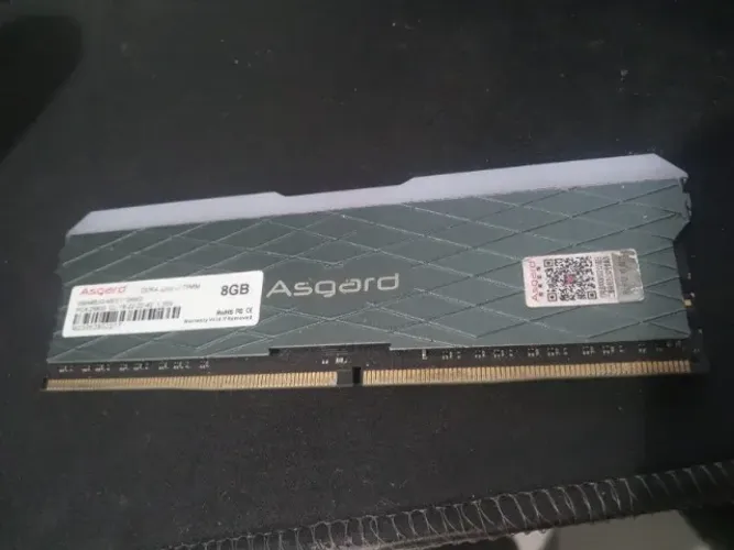 Memória Ram Asgard com RGB 8gb 3200mhz