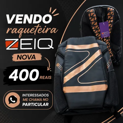 Vendo raqueteira NOVA Zeiq