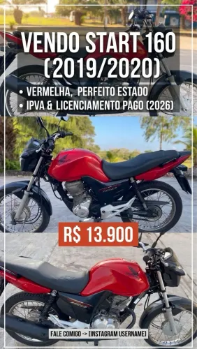 Oportunidade. Start 160 
