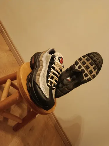Nike Air Max 95 Original Usado - Preto e Cinza - Tam 41