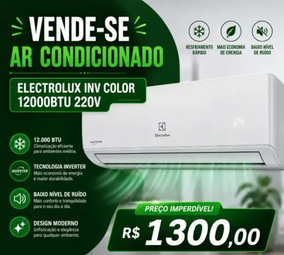 AR CONDICIONADO ELECTROLUX INVERTER