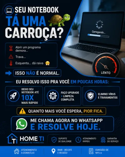 NOTEBOOK LENTO?