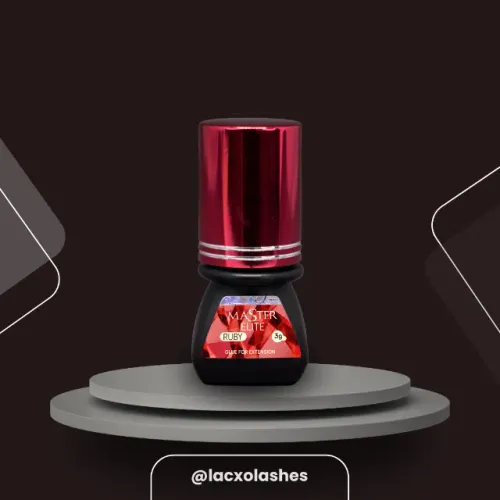 Cola Master Ruby elite 3 ml cola para extensão de cílios
