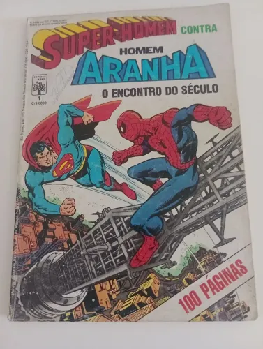 HQ Superman contra Homem Aranha - Encontro do século