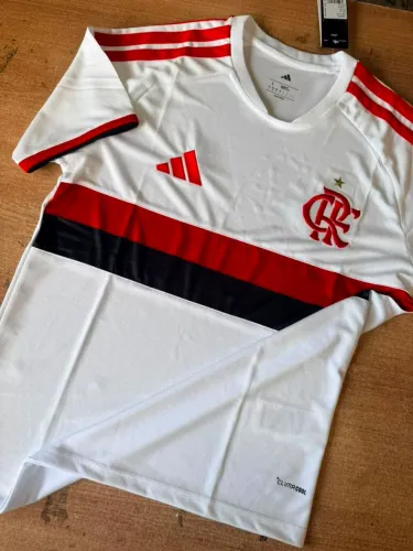 Camisa Flamengo II Reserva Branca 2026 Adidas Torcedor Tam G Nova