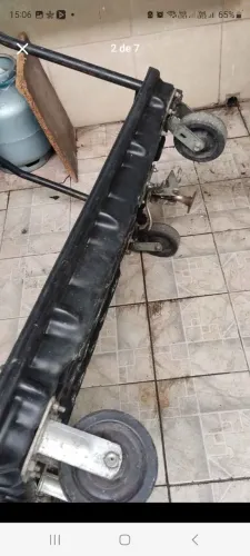 Vende-se carrinho plataforma usado mais informações * WhatsApp