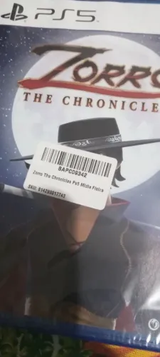 Zorro the chronicles PS5 novo lacrado faço Olx pay 