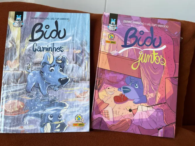 Lote de Quadrinhos - Bidu Msp (Edição em capa dura) - Volume 1 e 2