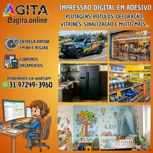 Adesivos Personalizados e Plotagem - BH