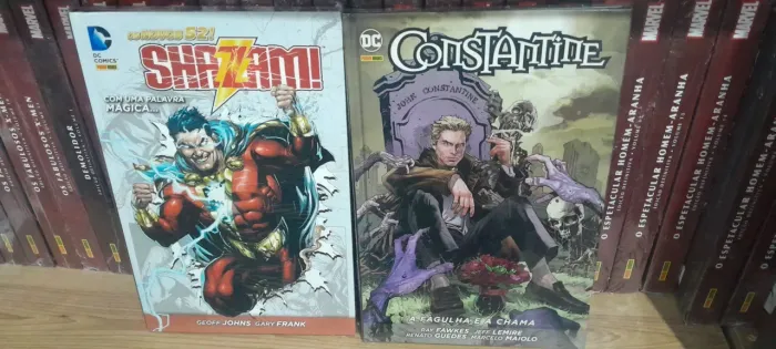 Hq Constantine e Shazam Os Novos 52 Dc Panini