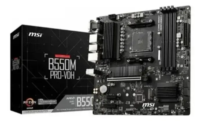 Placa mãe MSI B550 Pro VDH AMD AM4