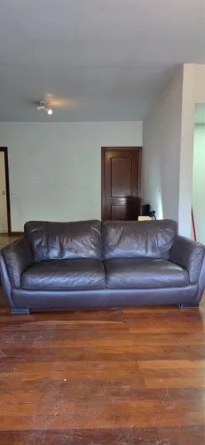 Sofá Couro Café