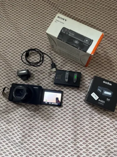 Câmera Sony ZV-1F (KIT COMPLETO) 