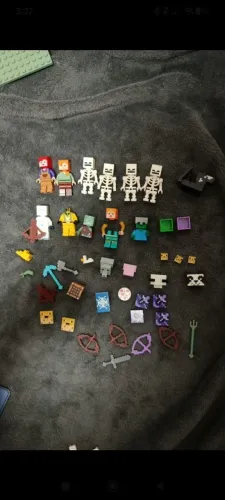 Lego Lote peças e minifiguras Minecraft Originais
