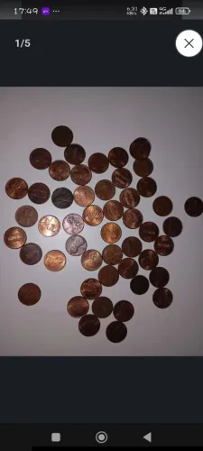 Kit de moedas colecionáveis