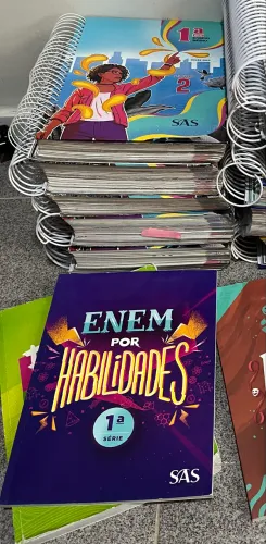 Livro do 1 ano Ensino Médio COMPLETO do SAS 
