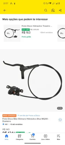 Freio Shimano